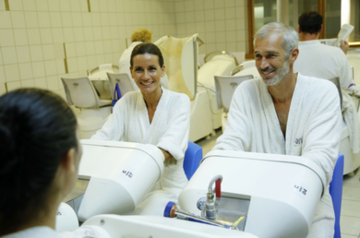 soin cure thermale rhumatologie - étuve locale de vapeur