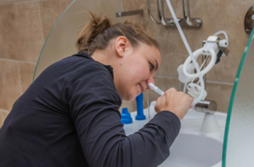 soin cure thermale voies respiratoires - bain nasal