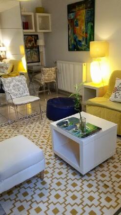 T1 rue du commerce - Salon