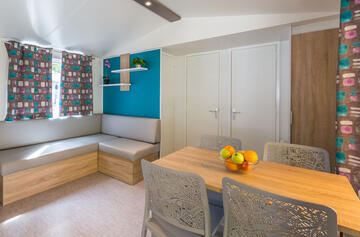 Mobil-home Savoie salon