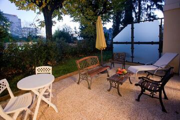 Résidence les Iles Britanniques - Terrasse en soirée