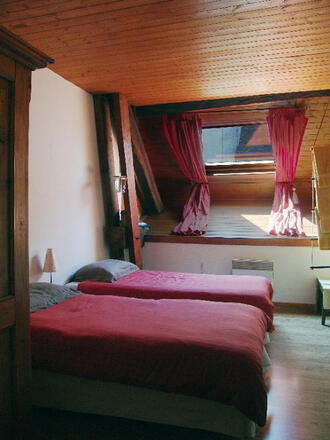 Gîte la Jument Verte - Gîte les oies - Deux lits simples