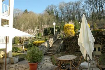 Terrasse et parc