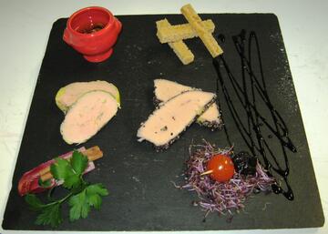 Entrée au restaurant