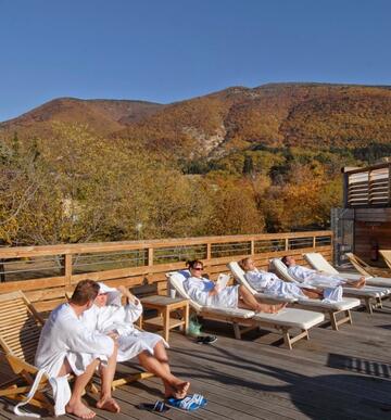 Terrasse et solarium